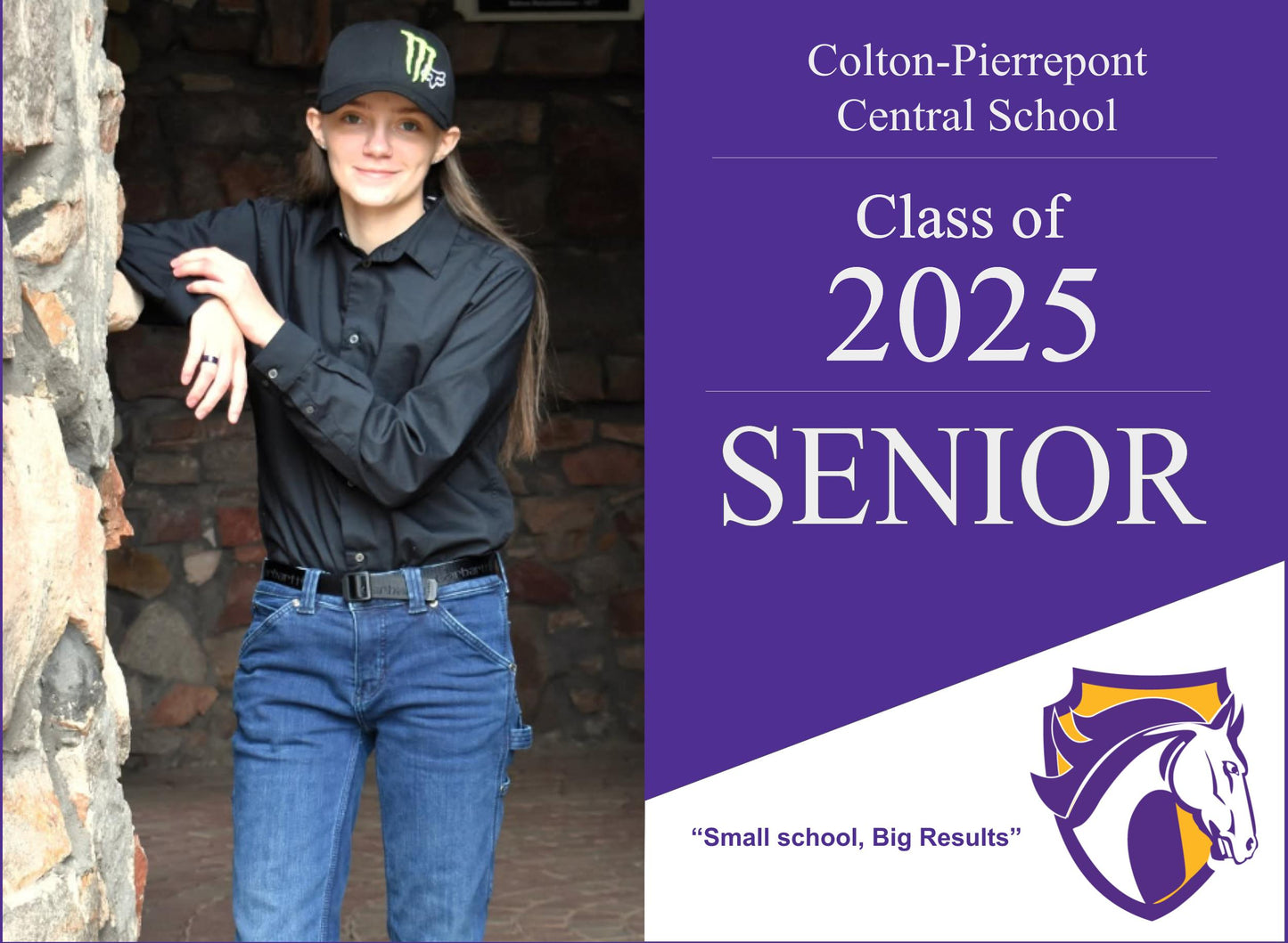 Colton-Pierrepont 2025 Coro Signs - Trinity Trahan
