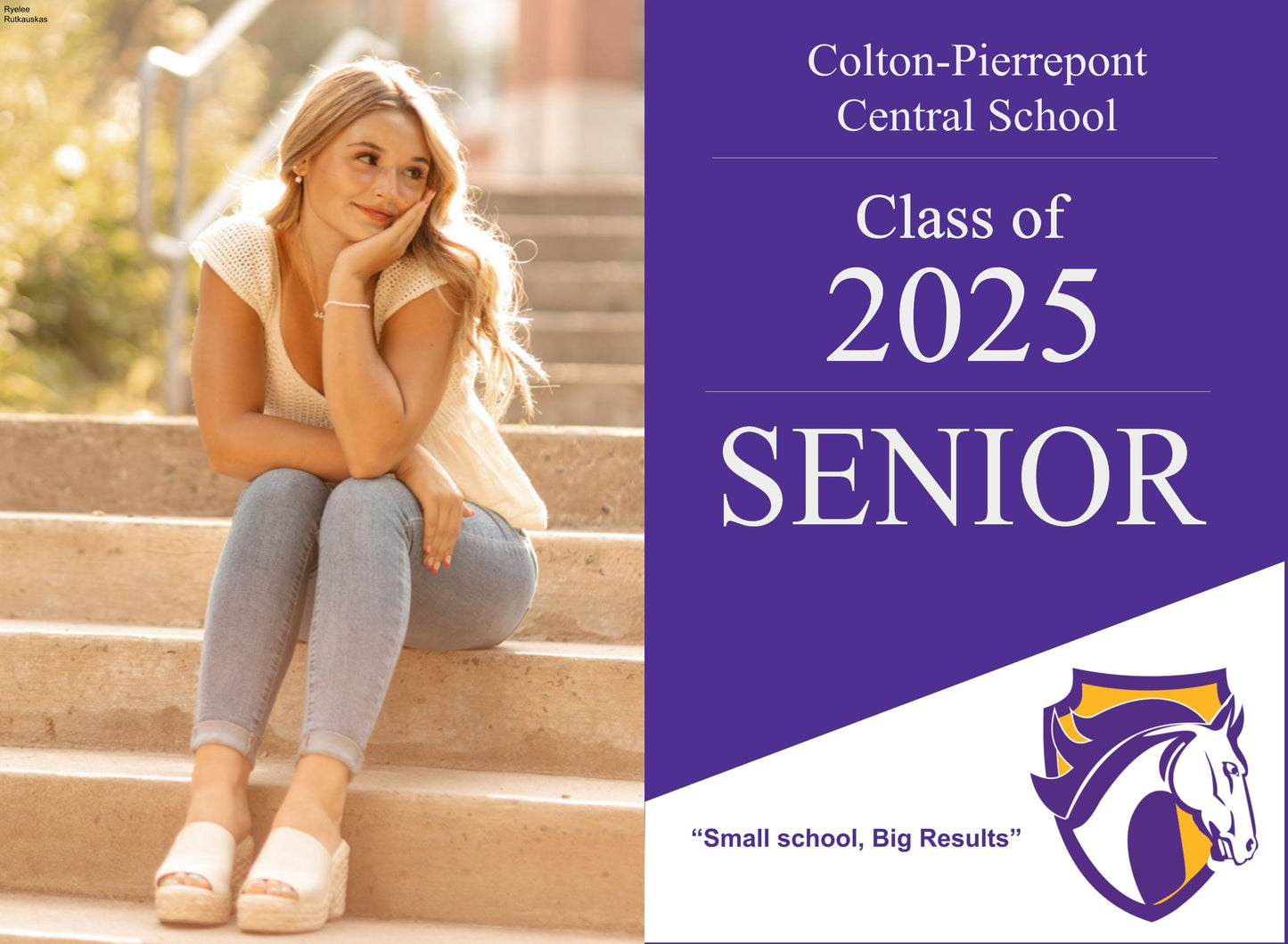 Colton-Pierrepont 2025 Coro Signs - Hailey Delaney