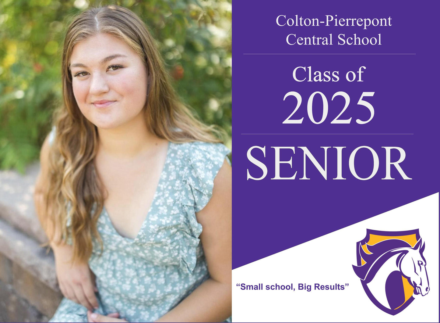 Colton-Pierrepont 2025 Coro Signs - Kendall LaMora