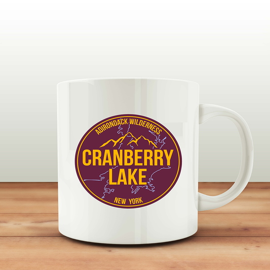 Cranberry Lake Ceramic Coffee Mug