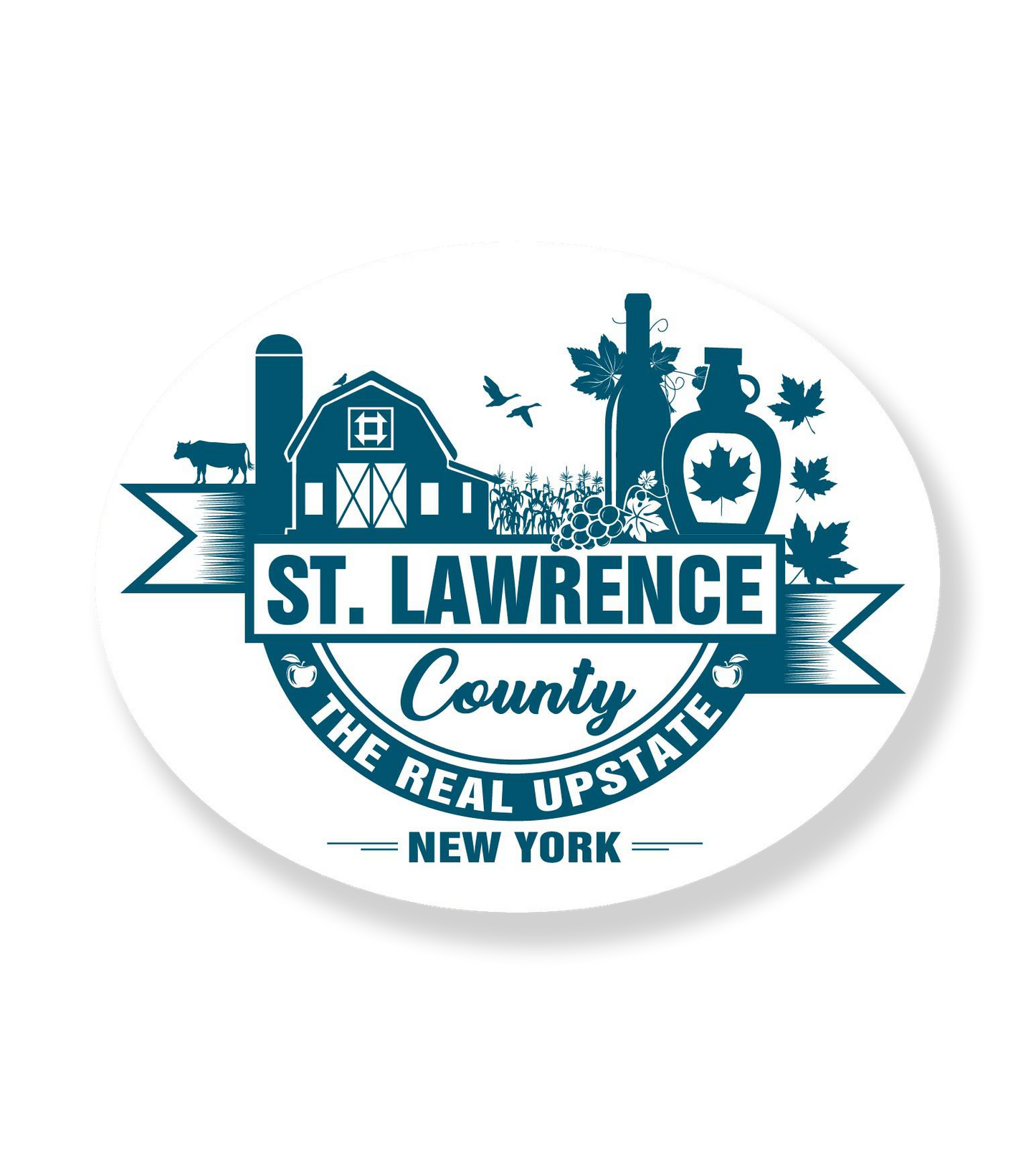 St. Lawrence County Vinyl Decal
