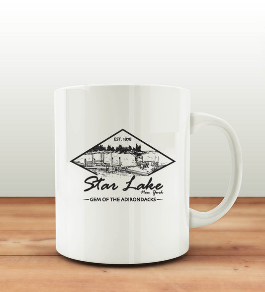 Star Lake Ceramic Coffee Mug