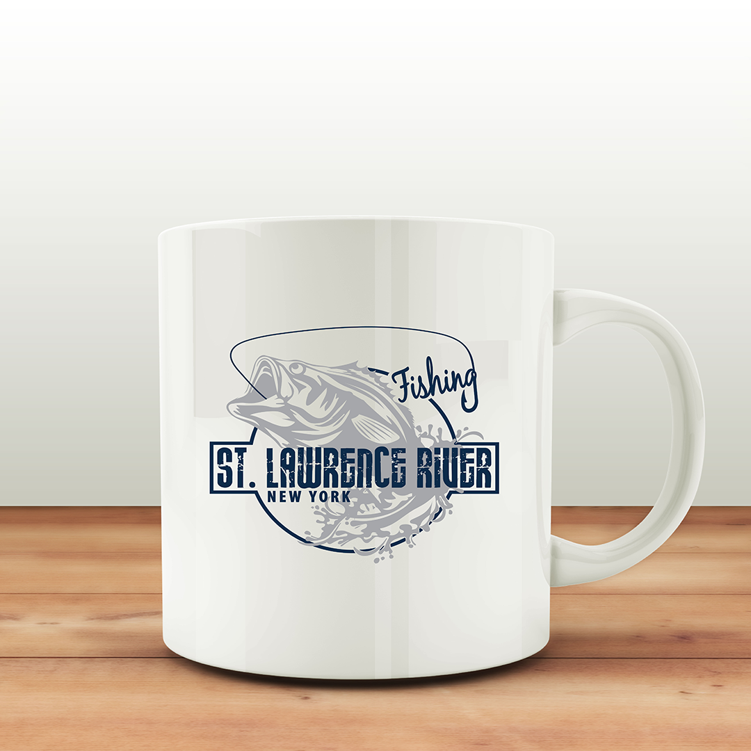 St. Lawrence Fishing Ceramic Mug