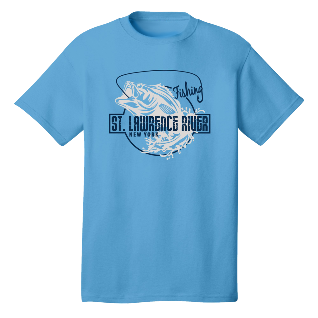 St. Lawrence River Fishing T-Shirt